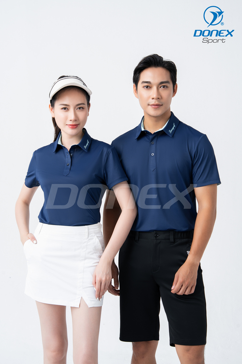 Áo thể thao nam MC-9146 navy phối xanh ngọc